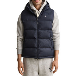 Gant Αμάνικο Ανδρικό Μπουφάν Χειμωνιάτικο Puffer Navy Μπλε 3G7006663-433
