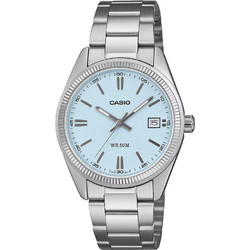 Casio Vintage Timeless Ανδρικό Ρολόι με Ασημί Μεταλλικό Μπρασελέ UTP-1302PD-2A2