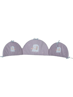 Nef-Nef Elephants 26 Πάντα Κούνιας Γκρι 40x187cm
