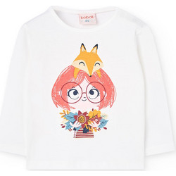 Boboli Παιδικό T-Shirt Μακρυμάνικο Λευκό 292081-1111