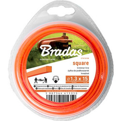 Bradas 16-28-010 Μεσινέζα Τετράγωνη 2.7mm x 15m
