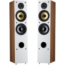 Davis Ariane-5 Ζεύγος Ηχείων Hi-Fi Δαπέδου 150W 3 Δρόμων Walnut
