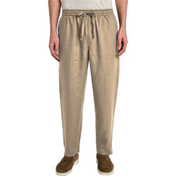 Staff Ανδρικό Παντελόνι Joggers Κανονική Εφαρμογή Μπεζ 60-BP0280.055