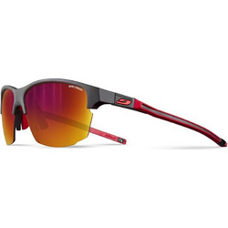 Julbo J5511114 Ανδρικά Γυαλιά Ηλίου Τετράγωνα Κοκάλινα Μαύρα με Πορτοκαλί Φακό