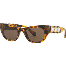 Swarovski 5695952 Γυναικεία Γυαλιά Ηλίου Cat Eye Κοκάλινα Ταρταρούγα με Καφέ Φακό