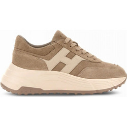 Hogan Γυναικεία Sneakers Flatforms Μπεζ HXW6690FR30U5W-0RZL