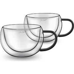 Lamart Σετ Ποτήρια Καφέ Γυάλινα Vaso 270ml 2τμχ LT9114