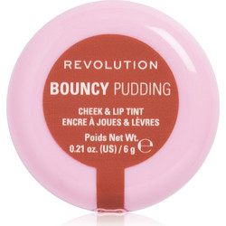Revolution Bouncy Peach Veil Cream Blush Lip & Cheek 6gr