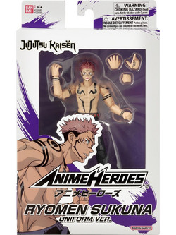 Bandai Jujutsu Kaisen Anime Heroes Ryomen Sukuna 17cm