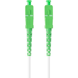 Lanberg SC/APC-SC/APC Καλώδιο Οπτικής Ίνας 5m White FO-SASA-SS21-0050-WH