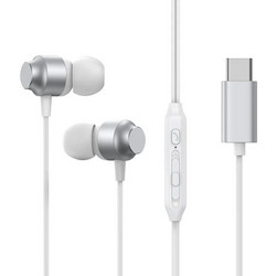 Joyroom JR-ECO6 Handsfree In-Ear Type-C Silver