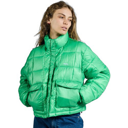 Obey Γυναικείο Μπουφάν Χειμωνιάτικο Puffer Κοντό Πράσινο 221800444