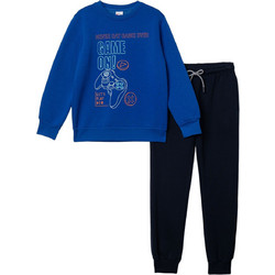Funky Παιδικό Σετ Φόρμας Royal Blue Μαύρο 227-117101-2