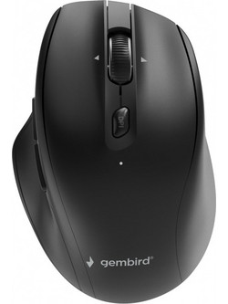 Gembird MUSW2-6B-02 Ασύρματο Bluetooth Ποντίκι Black