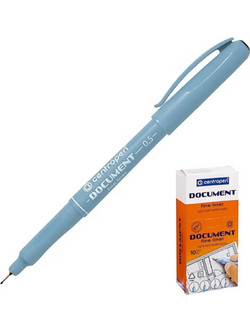 Centropen Document Στυλό 0.5mm Μαύρο
