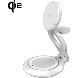 j5create JUPW3415-N 3in1 Ασύρματος Φορτιστής Qi2 Pad 22.5W