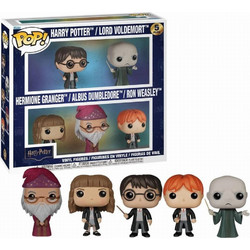 Funko Pop! Harry Potter 5-Pack Harry Potter / Lord Voldemort / Hermione Granger / Albus Dumbledore / Ron Weasley
