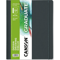 Canson Graduate Drawing Sketchbook 27.9x35.6cm 160gr/m² 52 Φύλλα