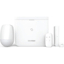 Inkovideo INKO-PRO-KIT Σύστημα Συναγερμού Ασύρματο με Κέντρο με 1 Τηλεχειριστήριο με 1 Σειρήνα με 1 Αισθητήρα Πόρτας και 1 Ανιχνευτή Κίνησης (Wi-Fi / GSM)