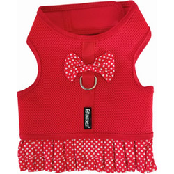 Pet Interest Dots Mesh Skirt Σαμαράκι Σκύλου Γιλέκο Κόκκινο XS