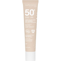 Alphanova Organic Sun Nude Αντηλιακή Κρέμα Προσώπου Αντιγηραντική Κατά των Πανάδων με Χρώμα SPF50+ 40gr