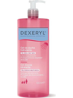 Dexeryl Moisturizing Αφρόλουτρο σε Gel για Ξηρό Δέρμα 500ml