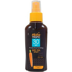 Aloha Tropic Micro Dry Oil Αδιάβροχο Spray Μαυρίσματος Σώματος SPF30 100ml