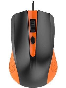 Indena G-211-E Ενσύρματο Ποντίκι Black Orange