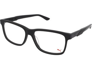 Puma PU0341O 001 Ανδρικός Σκελετός Γυαλιών Οράσεως Κοκάλινος Μαύρος