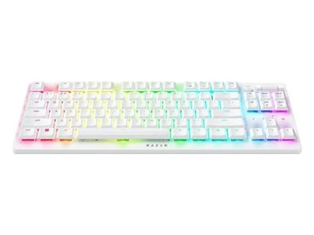 Razer DeathStalker V2 Pro Ασύρματο Μηχανικό Gaming Πληκτρολόγιο TenKeyLess με Razer Linear Optical Διακόπτες RGB White