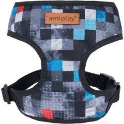 Amiplay Scout Cube Σαμαράκι Σκύλου Γιλέκο Πολύχρωμο XS