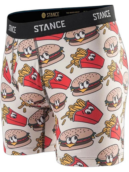 Stance Burger And Fries Ανδρικό Μποξεράκι Μπεζ M803C26BUR