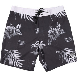 Fasthouse After Hours Alani 18" Ανδρικό Μαγιό Βερμούδα Floral Μαύρο 138003-00-30