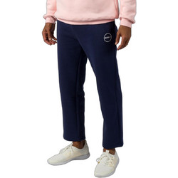 GSA Ανδρικό Παντελόνι Φόρμας Fleece Navy Μπλε 260500-5578