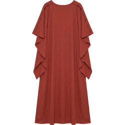 Vero Moda Midi Καλοκαιρινό Καθημερινό Φόρεμα Πορτοκαλί 10355737
