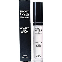 Macrovita Simply Yours Glazed 01 White Sparkle Lip Gloss 5ml