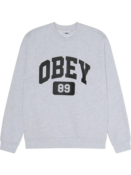 Obey Ανδρικό Φούτερ Γκρι 111600105-ASH