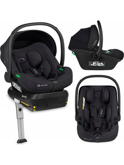 Lionelo Astrid Κάθισμα Αυτοκινήτου i-Size 0-13kg ISOfix Onyx Black