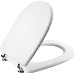 Elvit 1247 Καπάκι Λεκάνης D-Shape Πλαστικό Λευκό 45.5x37cm 1247-ELVIT