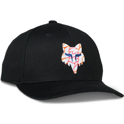 Fox Ανδρικό Καπέλο Jockey Υφασμάτινο Μαύρο 30755-001