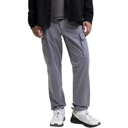 Jack & Jones Ανδρικό Παντελόνι Cargo Ελαστικό Κανονική Εφαρμογή Ανθρακί 12291962