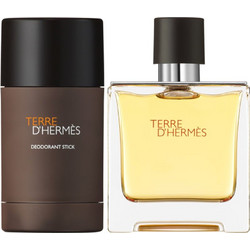 Hermes Terre d'Hermes Pure Parfum 75ml + Deodorant Stick 75ml
