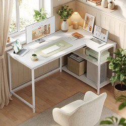 Vasagle Γωνιακό Γραφείο Υπολογιστή 120x80x76cm LWD136WF01