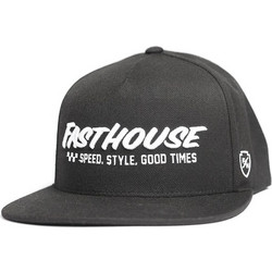 Fasthouse Ανδρικό Καπέλο Jockey Υφασμάτινο Γκρι 600028-00