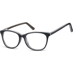 Sunoptic A59G Ανδρικός Σκελετός Γυαλιών Οράσεως Κοκάλινος Μαύρος