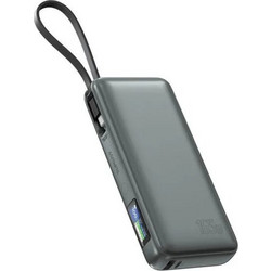 4Smarts Enterprise Power Bank 165mAh 20000W με Ενσωματωμένο Καλώδιο USB-C Quick Charge 3.0 & Power Delivery Grey