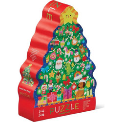 Παιδικό Puzzle Δαπέδου Crocodile Creek Christmas Tree 24 Κομμάτια