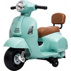 AIYAPLAY Mini Vespa GTS Ηλεκτροκίνητο Παιδικό Μηχανάκι 6V Τιρκουάζ 370-484V90GN