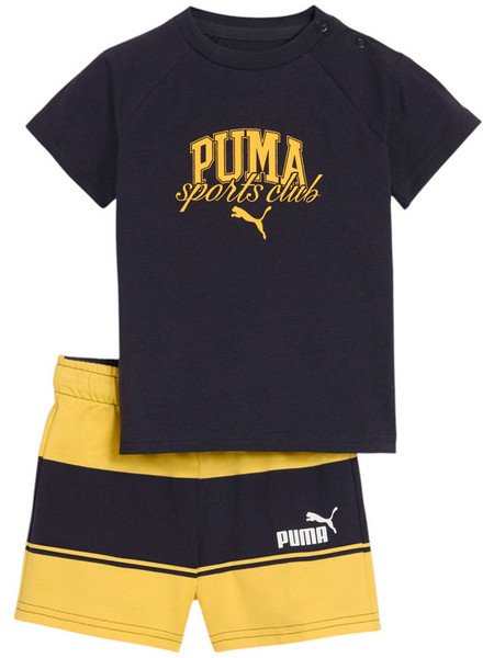Puma Βρεφικό Σετ Καλοκαιρινό Navy Μπλε Κίτρινο 686289-16