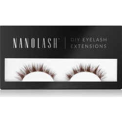 Nanolash Harmony Brown Βλεφαρίδες Τουφάκια Αυτοκόλλητες Καφέ 36τμχ
